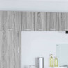 Szafka wisząca z drzwiami Szary Sonoma i Biały 30 x 31 x 40 cm