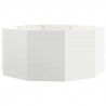 Donica Biały 120 x 120 x 50 cm Stal