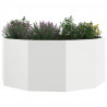 Donica Biały 120 x 120 x 50 cm Stal