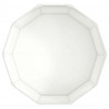 Donica Biały 120 x 120 x 50 cm Stal