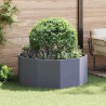 Donica Antracyt 120 x 120 x 50 cm Stal
