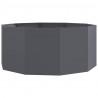 Donica Antracyt 120 x 120 x 50 cm Stal
