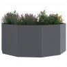 Donica Antracyt 120 x 120 x 50 cm Stal