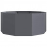 Donica Antracyt 120 x 120 x 50 cm Stal
