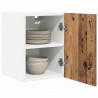 Szafka wisząca 2 pcs Stare Drewno i Biały 30 x 31 x 40 cm