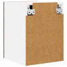 Szafka wisząca 2 pcs Stare Drewno i Biały 30 x 31 x 40 cm