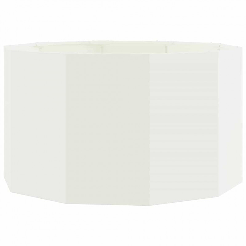 Donica Biały 90 x 90 x 50 cm Stal