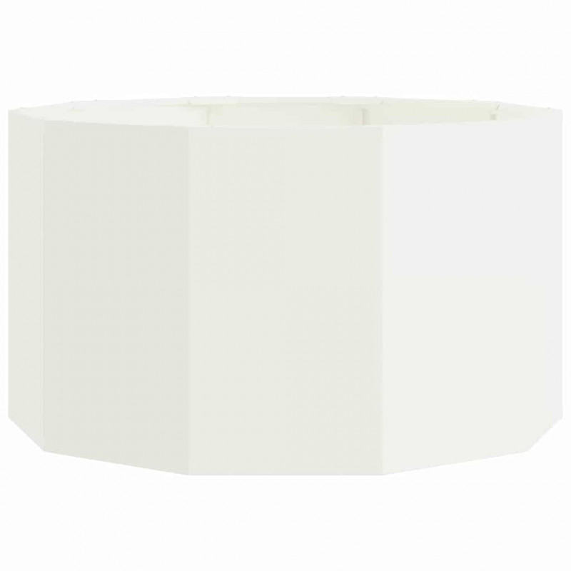 Donica Biały 90 x 90 x 50 cm Stal