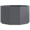 Donica Antracyt 90 x 90 x 50 cm Stal