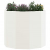 Donica Biały 60 x 60 x 50 cm Stal