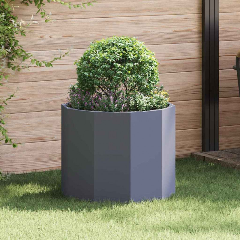 Donica Antracyt 60 x 60 x 50 cm Stal