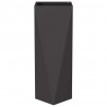Donica Czarny 30 x 30 x 75 cm Stal