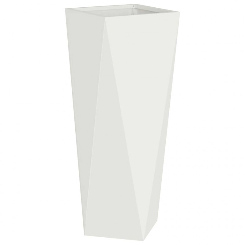 Donica Biały 30 x 30 x 75 cm Stal
