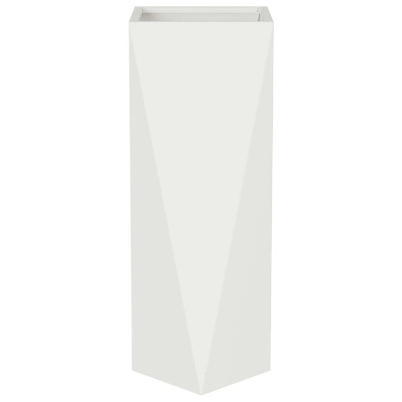 Donica Biały 30 x 30 x 75 cm Stal