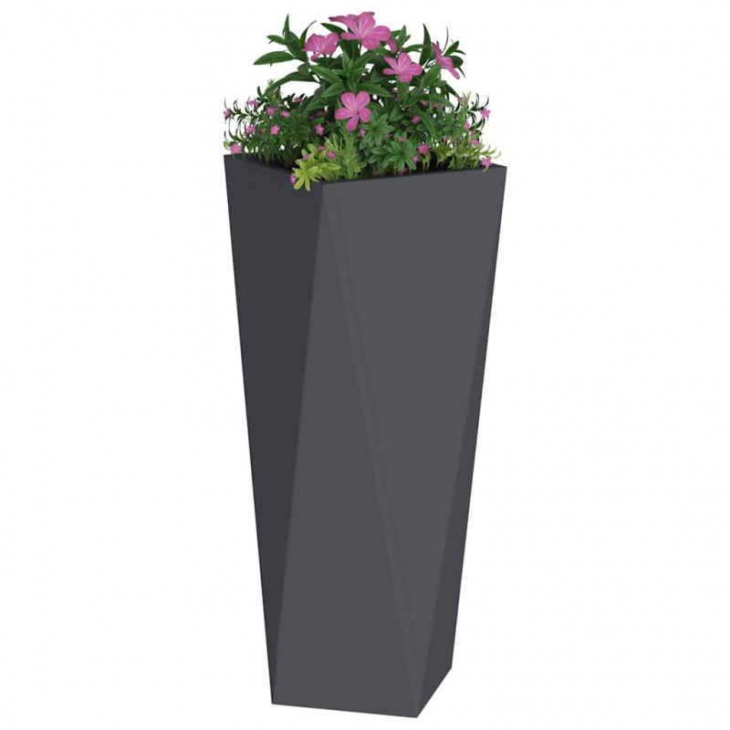 Donica Antracyt 30 x 30 x 75 cm Stal