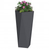 Donica Antracyt 30 x 30 x 75 cm Stal
