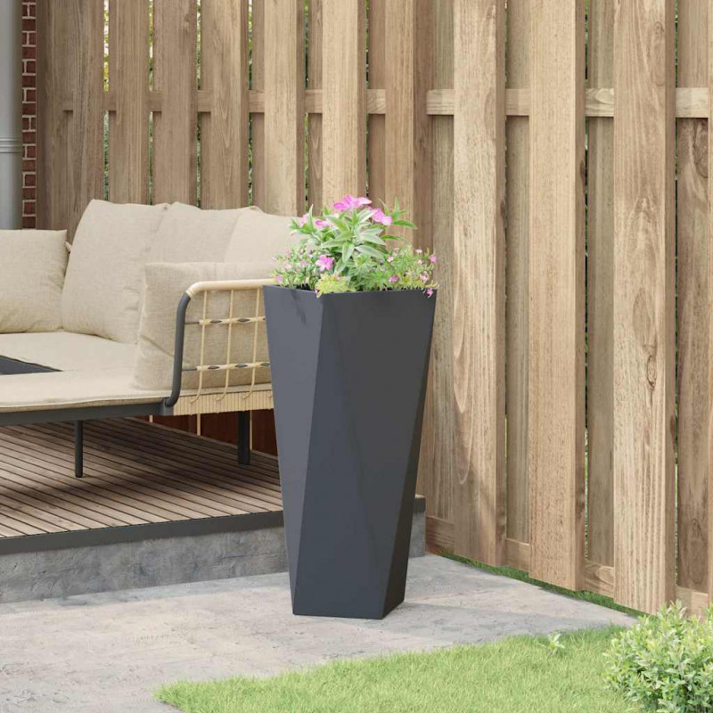 Donica Antracyt 30 x 30 x 75 cm Stal
