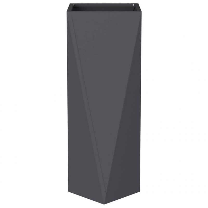 Donica Antracyt 30 x 30 x 75 cm Stal