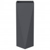 Donica Antracyt 30 x 30 x 75 cm Stal