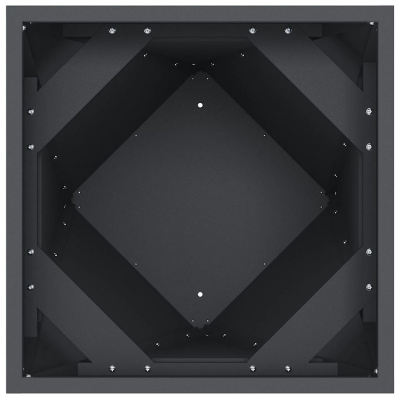 Donica Antracyt 30 x 30 x 75 cm Stal