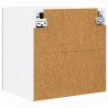 Szafka wisząca 2 pcs Betonowa szarość i biel 40 x 31 x 40 cm