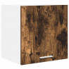 Szafka wisząca 2 pcs Wędzony dąb i biały 40 x 31 x 40 cm