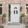 Donica 2 pcs Srebrny 30 x 30 x 75 cm Stal nierdzewna