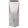Donica 2 pcs Srebrny 30 x 30 x 75 cm Stal nierdzewna