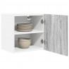 Szafka wisząca 2 pcs Szary Sonoma i Biały 40 x 31 x 40 cm