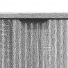 Szafka pod umywalkę z drzwiami Szary Sonoma 60,5 x 33,5 x 61 cm