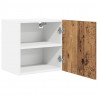 Szafka wisząca 2 pcs Stare Drewno i Biały 40 x 31 x 40 cm