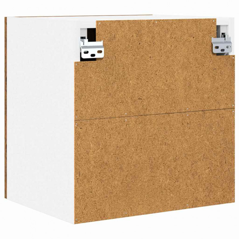 Szafka wisząca 2 pcs Stare Drewno i Biały 40 x 31 x 40 cm