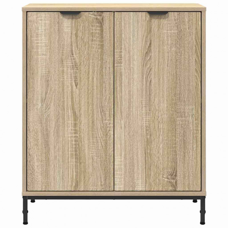 Bufet Dąb Sonoma 69,5 x 33 x 82 cm Materiał drewnopochodny