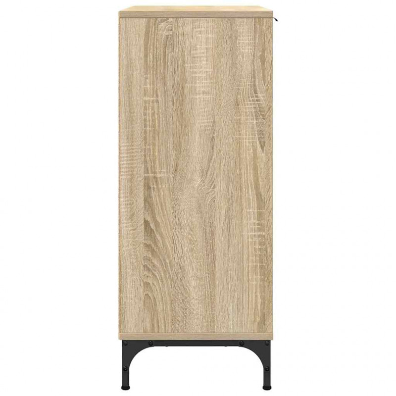 Bufet Dąb Sonoma 69,5 x 33 x 82 cm Materiał drewnopochodny