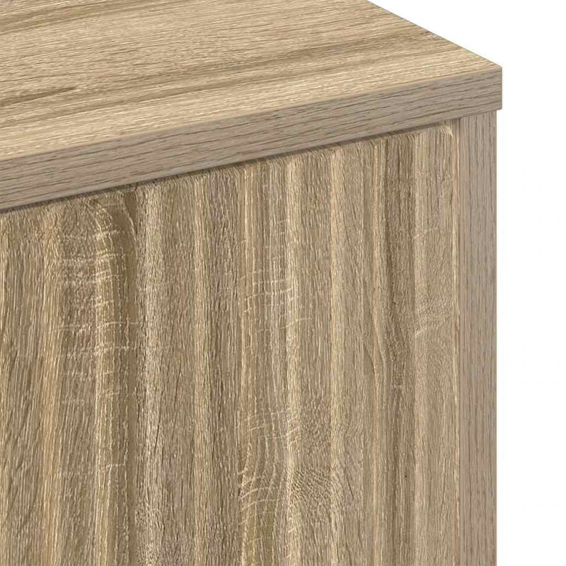 Bufet Dąb Sonoma 69,5 x 33 x 82 cm Materiał drewnopochodny