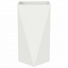 Donica 2 pcs Biały 40 x 40 x 75 cm Stal