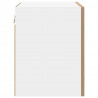Szafka wisząca 2 pcs Dąb rzemieślniczy i biały 40 x 31 x 40 cm