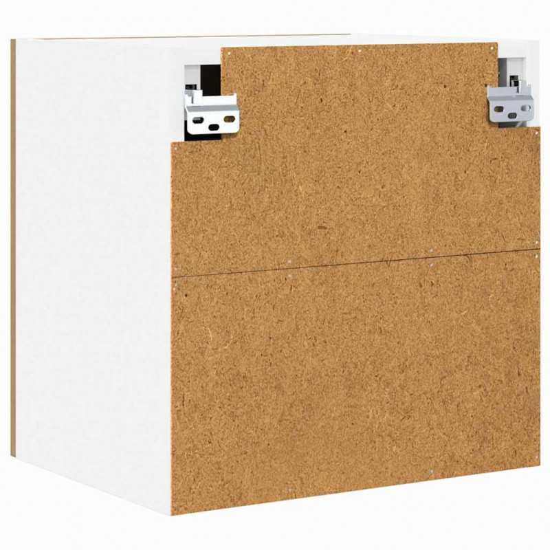 Szafka wisząca 2 pcs Dąb rzemieślniczy i biały 40 x 31 x 40 cm