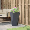 Donica Antracyt 40 x 40 x 75 cm Stal