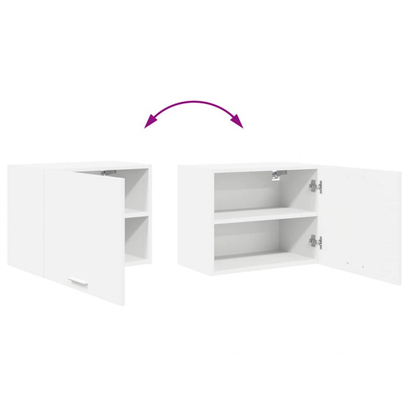 Szafka wisząca Biały 50 x 31 x 40 cm Materiał drewnopochodny