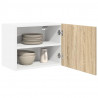 Szafka wisząca 2 pcs Dąb Sonoma i Biały 50 x 31 x 40 cm