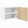 Szafka wisząca 2 pcs Dąb Sonoma i Biały 50 x 31 x 40 cm
