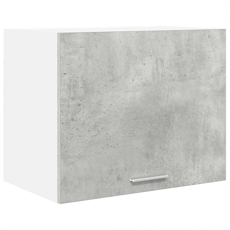 Szafka wisząca 2 pcs Betonowa szarość i biel 50 x 31 x 40 cm