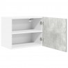 Szafka wisząca 2 pcs Betonowa szarość i biel 50 x 31 x 40 cm