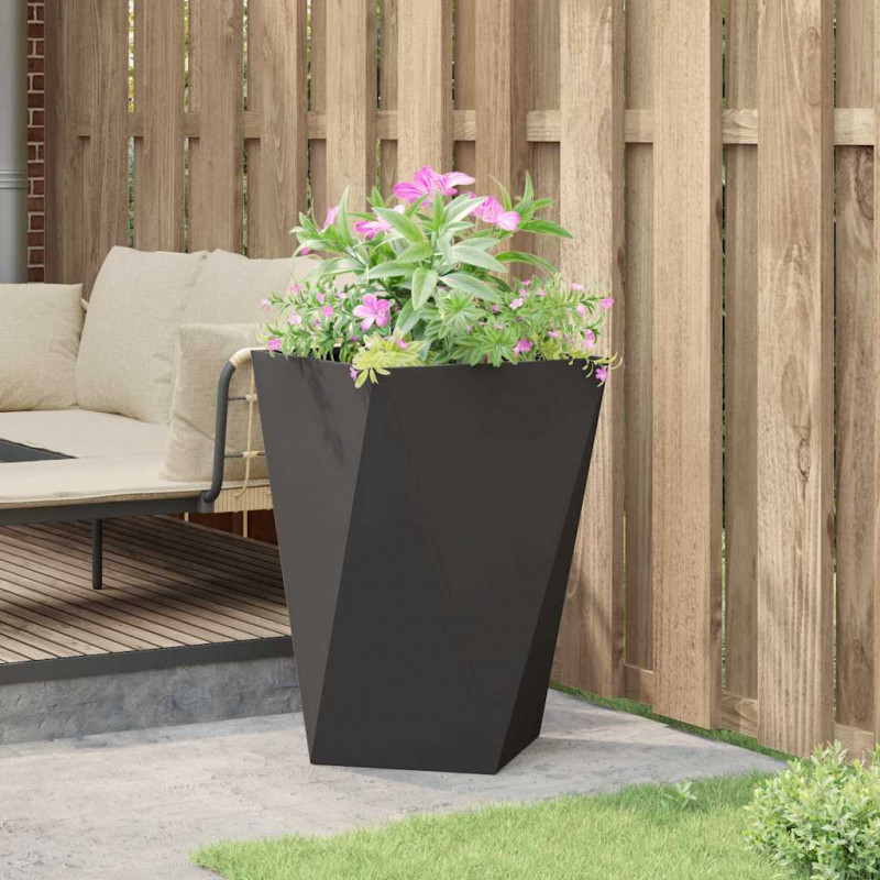 Donica Czarny 50 x 50 x 75 cm Stal