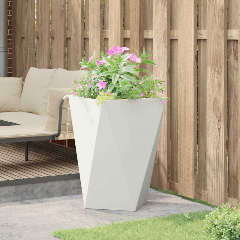 Donica Biały 50 x 50 x 75 cm Stal