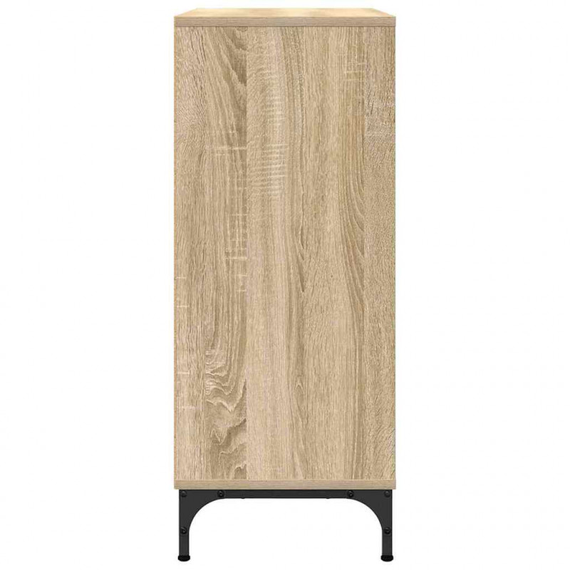 Bufet Dąb Sonoma 79,5 x 33 x 82 cm Materiał drewnopochodny