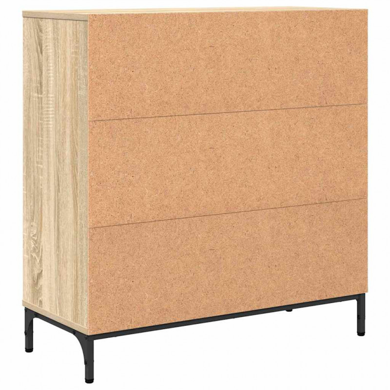 Bufet Dąb Sonoma 79,5 x 33 x 82 cm Materiał drewnopochodny