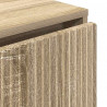 Bufet Dąb Sonoma 79,5 x 33 x 82 cm Materiał drewnopochodny