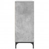 Bufet Betonowy szary 79,5 x 33 x 82 cm Materiał drewnopochodny